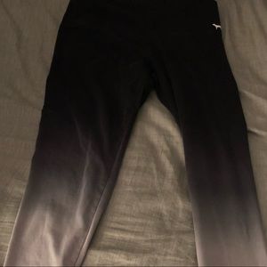 Pink ombré leggings